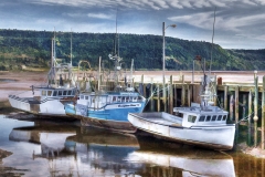 Bay of Fundy Boats, Low Tide